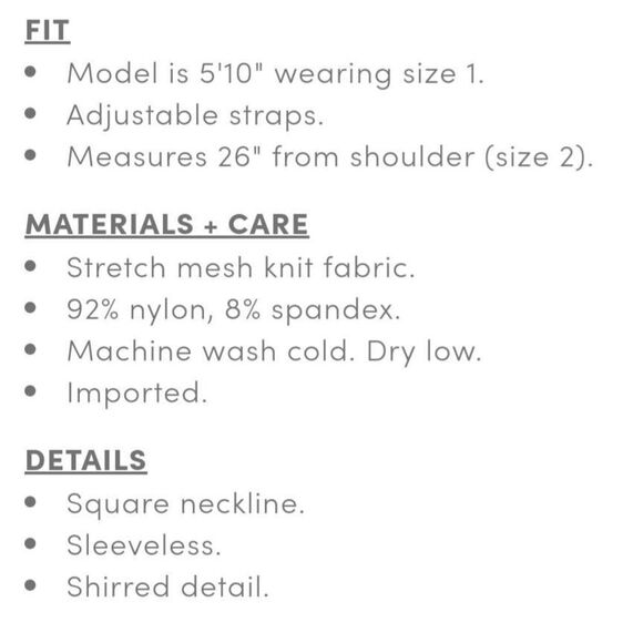 Torrid Plus Size 2X 18-20 Mesh Cropped Shirred Cami Top - Picture 5 of 5